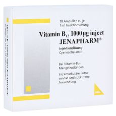Vitamin B12 1.000 µg Inject Jenapharm Ampullen (PZN 07146994)