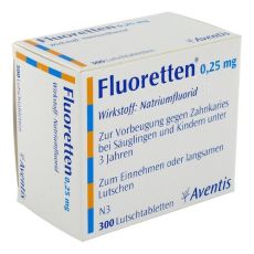 Fluoretten 0,25mg (PZN 02477924)