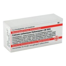 LM CALCIUM carbonicum Hahnemanni XVIII Globuli (PZN 02658844)