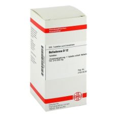 BELLADONNA D 12 Tabletten (PZN 02894585)