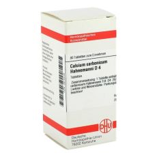 CALCIUM CARBONICUM Hahnemanni D 4 Tabletten (PZN 02815545)