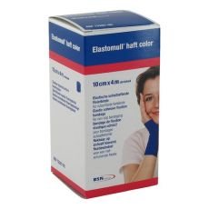 ELASTOMULL haft color 10 cmx4 m Fixierb.blau (PZN 03393201)