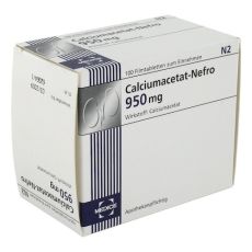 Calciumacetat Nefro 950 mg Filmtabletten (PZN 03078184)