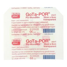 GOTA-POR PU Wundfilm 10x6 cm steril Pflaster (PZN 03942151)