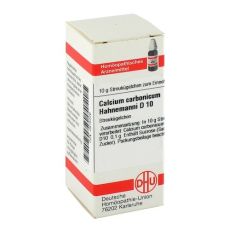 CALCIUM CARBONICUM Hahnemanni D 10 Globuli (PZN 02815226)