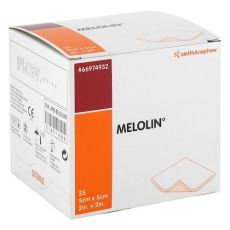 MELOLIN 5x5 cm Wundauflagen steril (PZN 03170731)