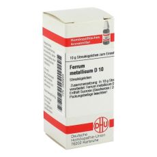 FERRUM METALLICUM D 10 Globuli (PZN 02898689)