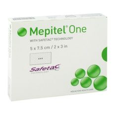 MEPITEL One 5x7,5 cm Silikon Netzverband (PZN 03089727)