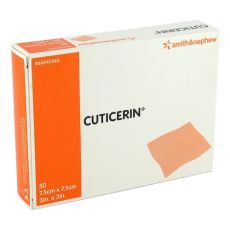 CUTICERIN 7,5x7,5 cm Gaze m.Salbenbeschichtung (PZN 03182384)
