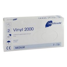HANDSCHUHE Einmal Vinyl mittel (PZN 04444449)