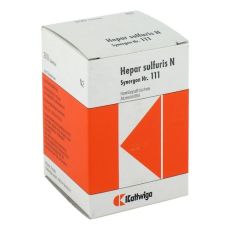 SYNERGON KOMPLEX 111 Hepar sulfuris N Tabletten (PZN 04905554)