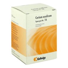 SYNERGON KOMPLEX 16 Cerium oxalicum Tabletten (PZN 04905809)
