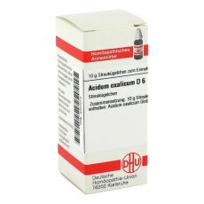 ACIDUM OXALICUM D 6 Globuli (PZN 04201014)