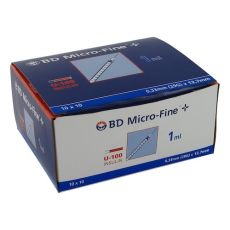 BD Micro-fine + Insulinspritze 1 ml U100 12,7mm (PZN 04400162)