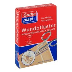 GOTHAPLAST Wundpfl.robust 6 cmx 1 m wasserabweis. (PZN 07464777)