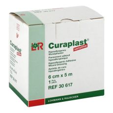 CURAPLAST Wundschnellverb.sensitiv 6 cmx5 m (PZN 07366804)