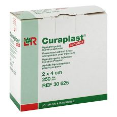 CURAPLAST Inj.Pflaster sensitiv 2x4 cm (PZN 07378575)