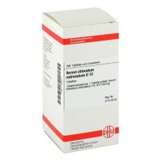 AURUM CHLORATUM NATRONATUM D 12 Tabletten (PZN 07160617)