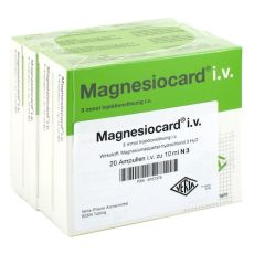 Magnesiocard i.v. 3mmol Injektionslösung (PZN 06167379)