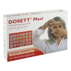 DOSETT Maxi Arzneikassette rot (PZN 08731542)
