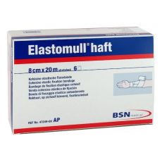 ELASTOMULL haft 8 cmx20 m Fixierbinde (PZN 06618468)