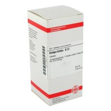 GINKGO BILOBA D 12 Tabletten (PZN 07168777)