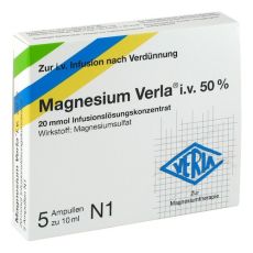 Magnesium Verla i.v. 50% 20mmol (PZN 07244946)
