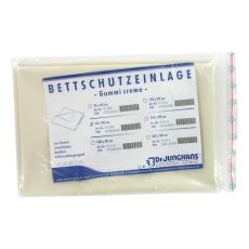 BETTSCHUTZEINLAGE Gummi 60x90 cm creme (PZN 07466345)