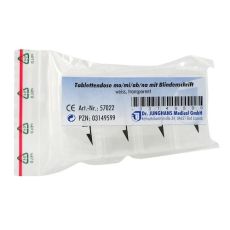 TABLETTENDOSE mo/mi/ab/na m.Blindenschr.weiß tran. (PZN 03149599)