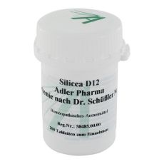 BIOCHEMIE Adler 11 Silicea D 12 Tabletten (PZN 00833384)
