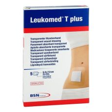 LEUKOMED transp.plus sterile Pflaster 5x7,2 cm (PZN 01051198)