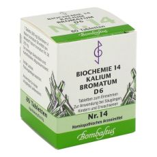 BIOCHEMIE 14 Kalium bromatum D 6 Tabletten (PZN 04324633)