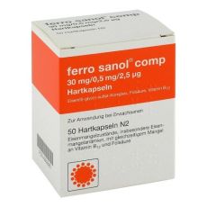 Ferro sanol comp 30mg/0,5mg/2,5µg (PZN 04869580)
