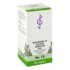 BIOCHEMIE 15 Kalium jodatum D 12 Tabletten (PZN 04324797)
