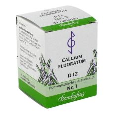 BIOCHEMIE 1 Calcium fluoratum D 12 Tabletten (PZN 04324917)