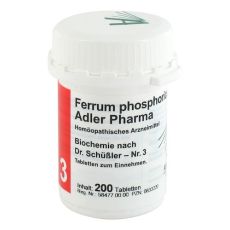 BIOCHEMIE Adler 3 Ferrum phosphoricum D 12 Tabl. (PZN 00833220)