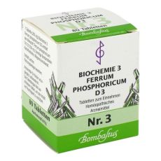 BIOCHEMIE 3 Ferrum phosphoricum D 3 Tabletten (PZN 04325816)