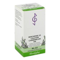 BIOCHEMIE 22 Calcium carbonicum D 6 Tabletten (PZN 04325242)