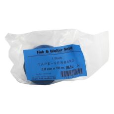 TAPE-Verband 3,8 cmx10 m blau (PZN 04881434)