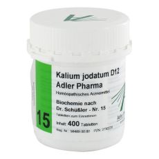 BIOCHEMIE Adler 15 Kalium jodatum D 12 Tabletten (PZN 02730228)
