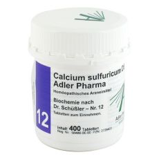 BIOCHEMIE Adler 12 Calcium sulfuricum D 6 Tabl. (PZN 02729403)