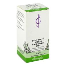 BIOCHEMIE 4 Kalium chloratum D 12 Tabletten (PZN 04325213)