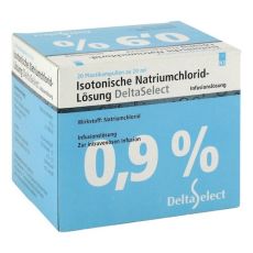 ISOTONISCHE NaCl 0,9% DELTAMEDICA Inf.-Lsg.Pl.Amp. (PZN 06340501)