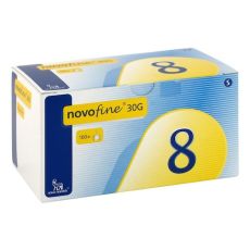 NOVOFINE 8 Kanülen 0,30x8 mm (PZN 05560519)