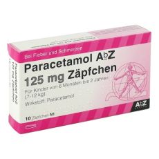 Paracetamol AbZ 125mg (PZN 02058601)