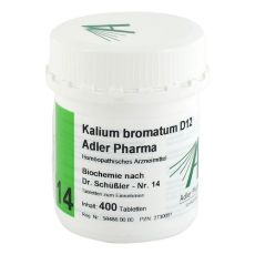 BIOCHEMIE Adler 14 Kalium bromatum D 12 Tabletten (PZN 02730091)