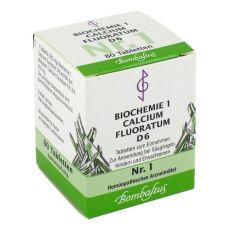 BIOCHEMIE 1 Calcium fluoratum D 6 Tabletten (PZN 04324610)