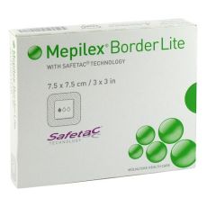 MEPILEX Border Lite Schaumverb.7,5x7,5 cm steril (PZN 01018634)