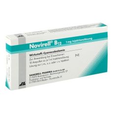 Novirell B12 1 mg Injektionslösung (PZN 04692147)