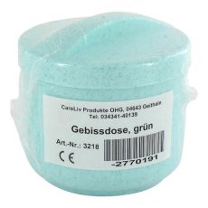 Gebissdose grün mit Einsatz u.Deckel (PZN 02770191)